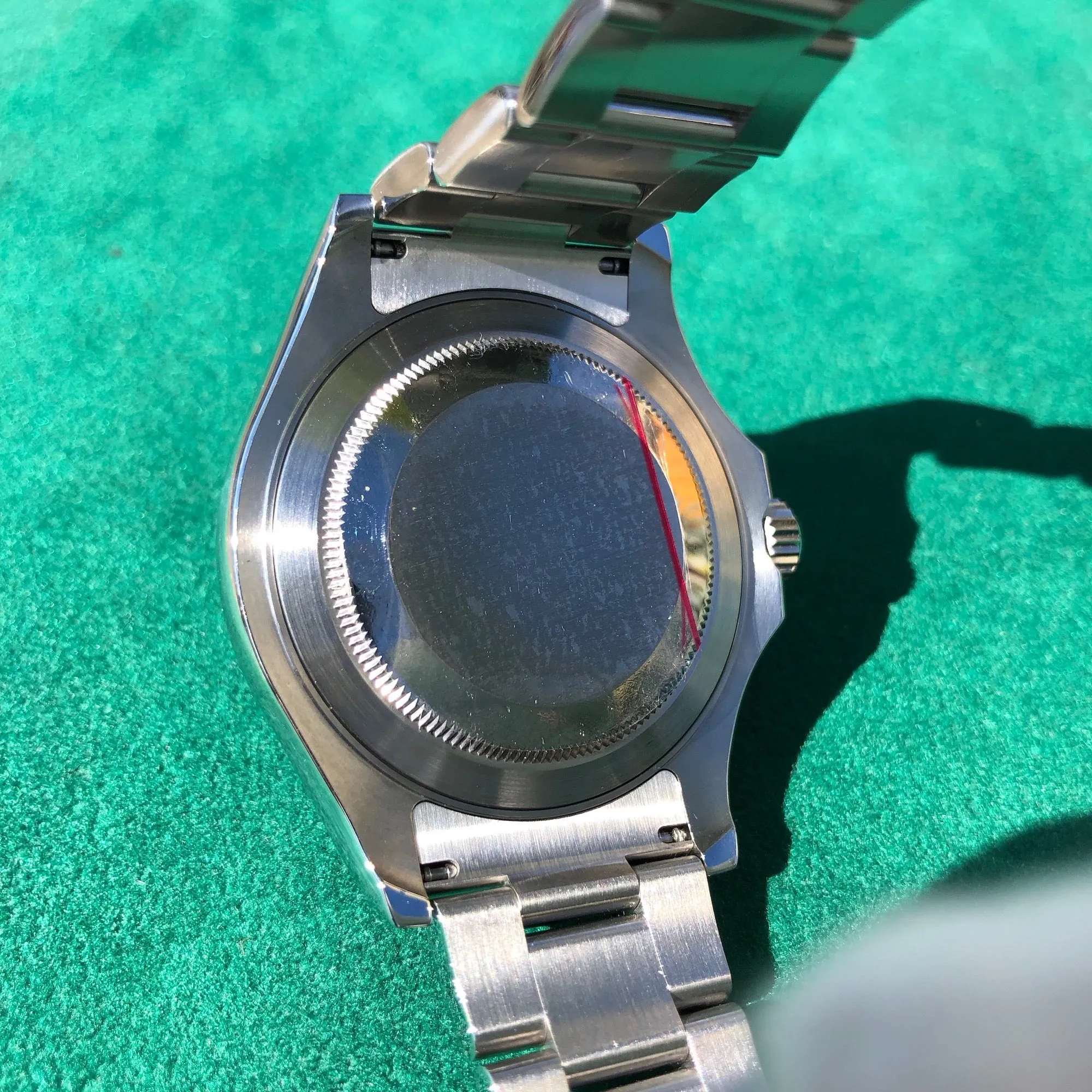 2016 Rolex Yachtmaster 116622 Rhodium Platinum 40mm Steel Oyster Wristwatch Box & Papers