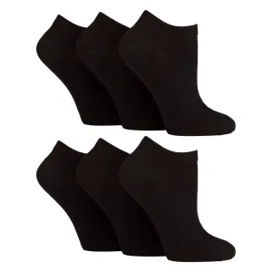 6 Pack Diabetic Trainer Socks for Women | Extra Wide Ankle Socks