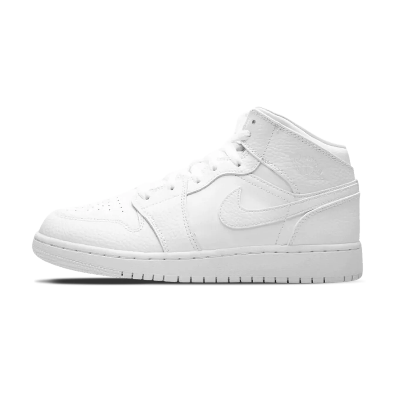 Air Jordan 1 Mid GS 'Triple White'