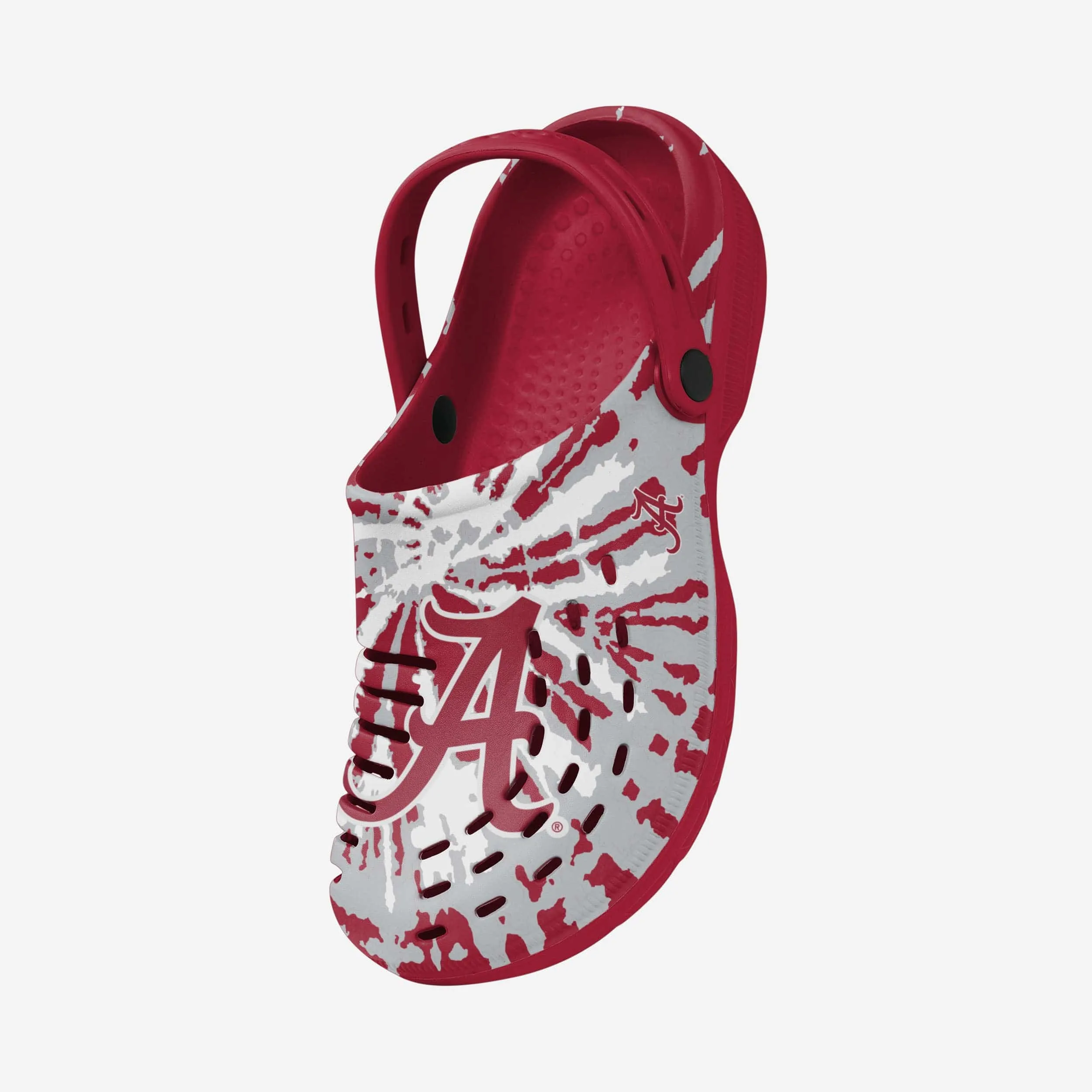 Alabama Crimson Tide Tie-Dye Clog With Strap