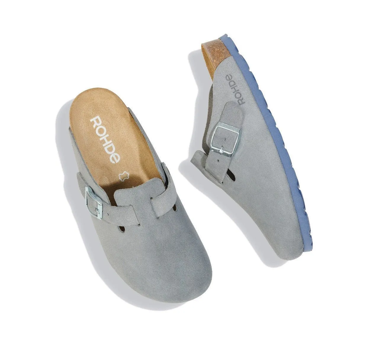'Alba' women's clog - Grey