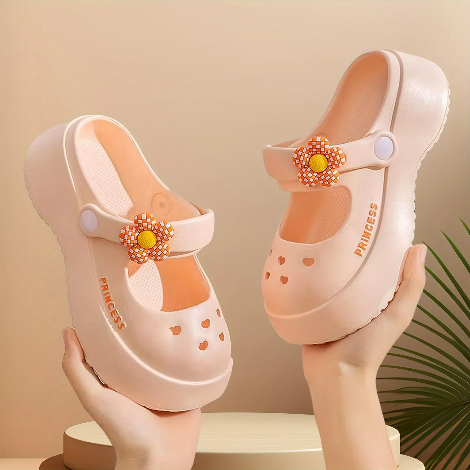 All Seasons Clogs For Girls, Breathable Lightweight Clogs For Indoor Outdoor Beach, FS