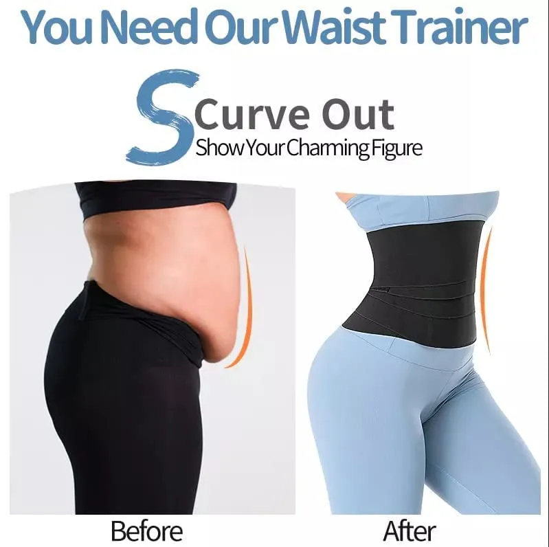 ALYV Body Shapewear & Tummy Shaper Belt for Women & Men Used for Postpartum Recovery | Weight Loss | Muscle Toning | Fitness Exercise | Workout | Back Support | Gym | Yoga (4 meter)
