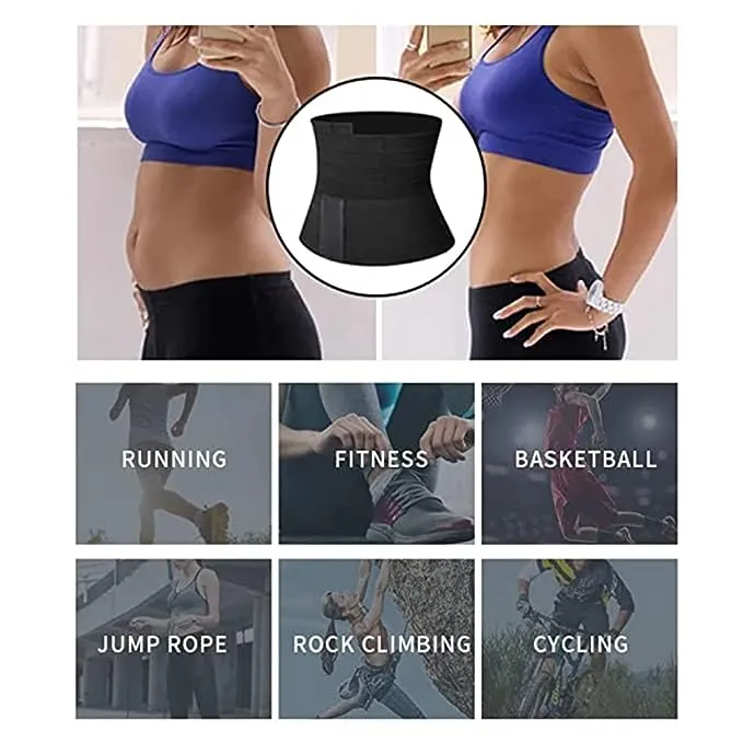 ALYV Body Shapewear & Tummy Shaper Belt for Women & Men Used for Postpartum Recovery | Weight Loss | Muscle Toning | Fitness Exercise | Workout | Back Support | Gym | Yoga (4 meter)