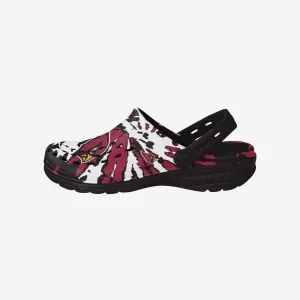 Arizona Cardinals Tie-Dye Clog With Strap