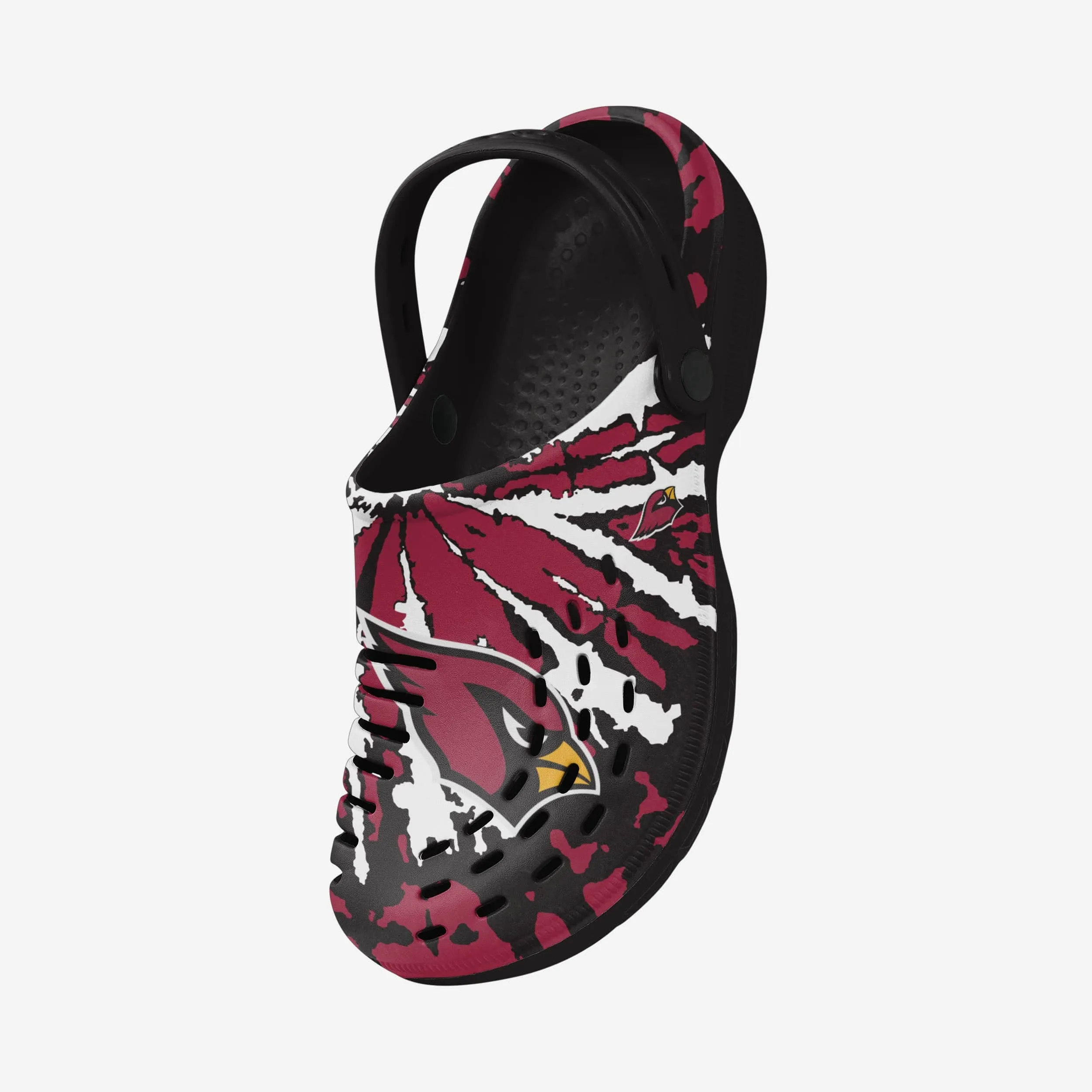 Arizona Cardinals Tie-Dye Clog With Strap