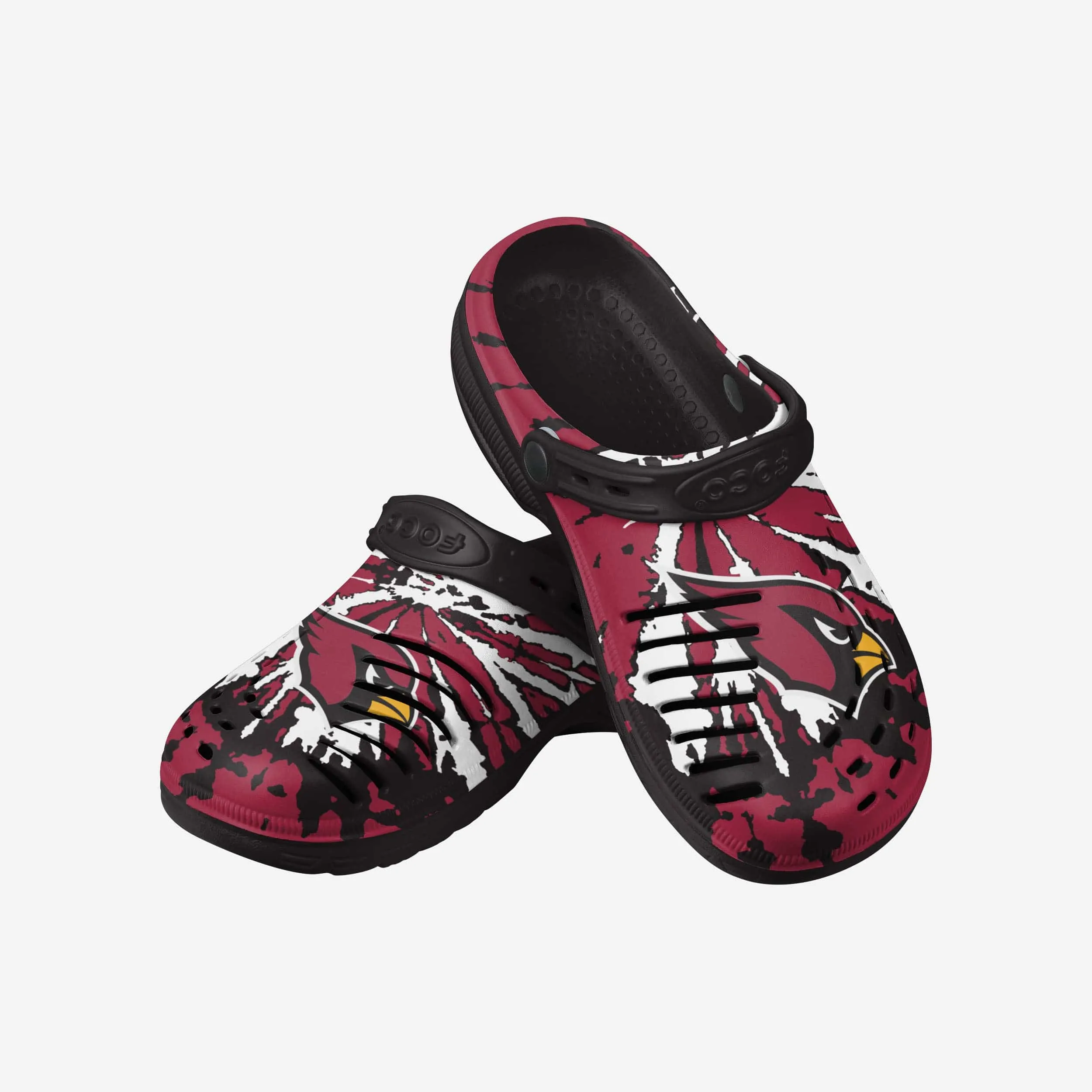 Arizona Cardinals Tie-Dye Clog With Strap