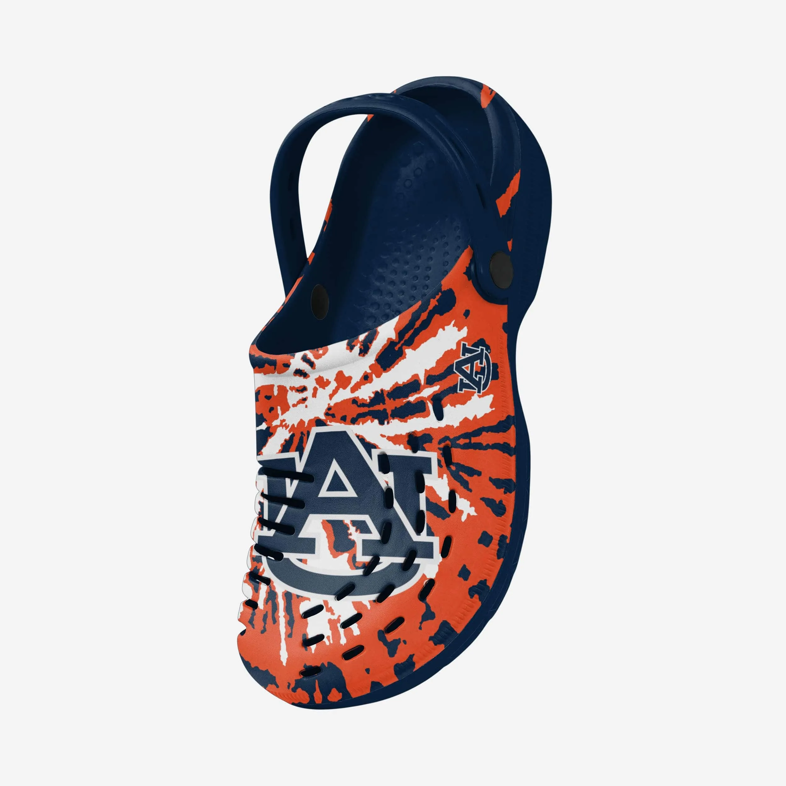 Auburn Tigers Tie-Dye Clog With Strap