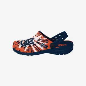 Auburn Tigers Tie-Dye Clog With Strap