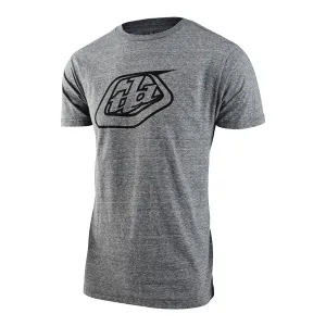 Badge Short Sleeve Tee Ash Heather
