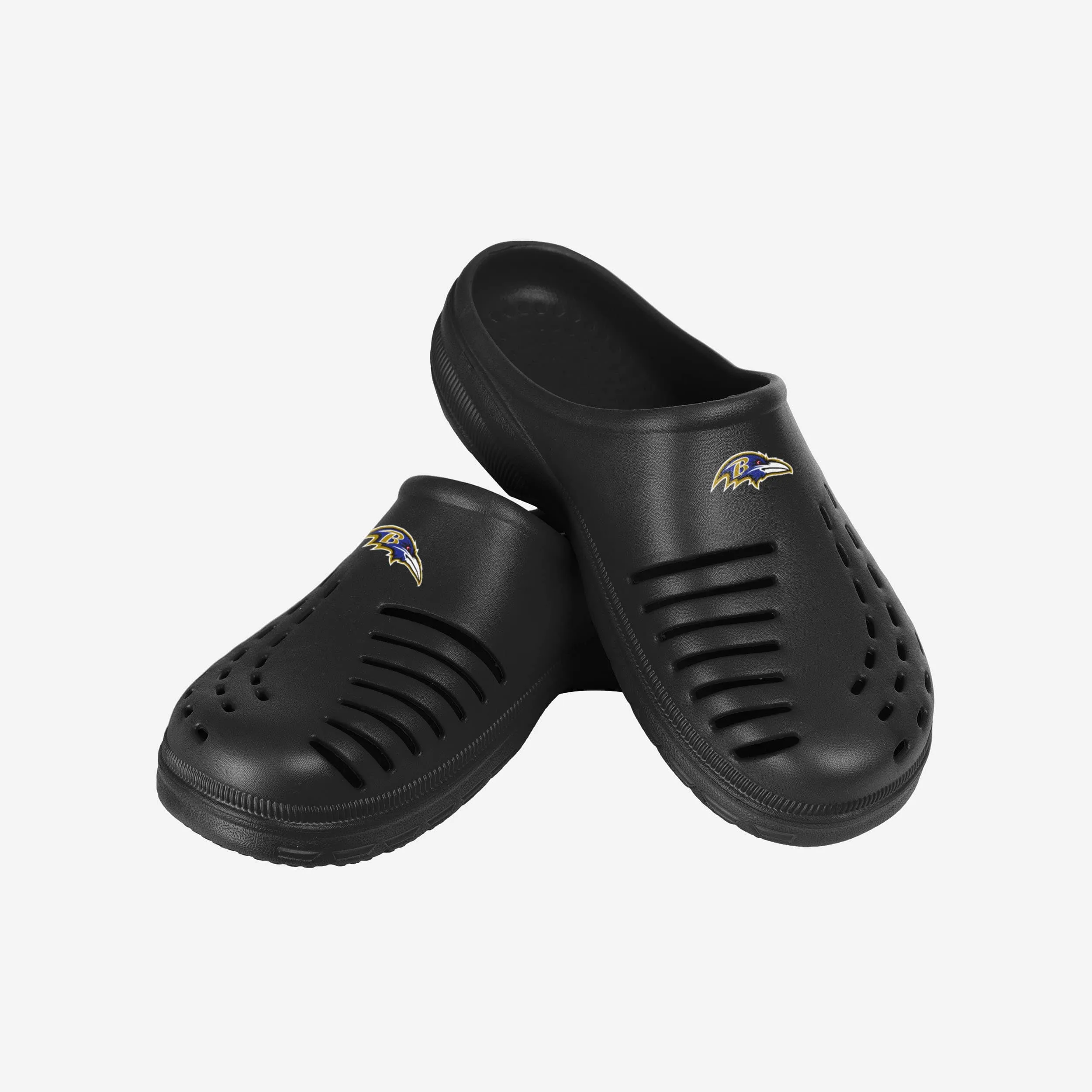 Baltimore Ravens Mens Solid Clog