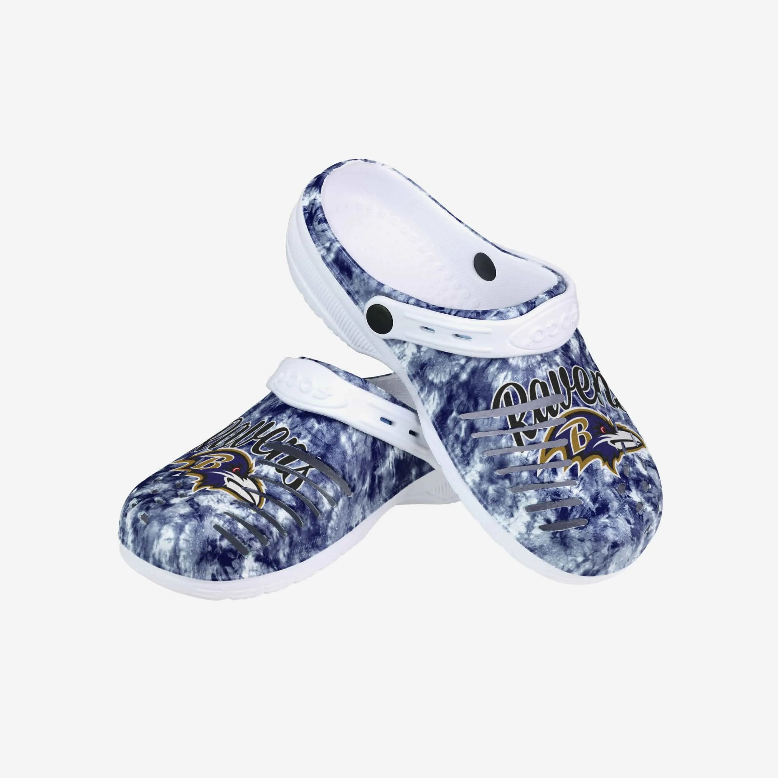Baltimore Ravens Womens Cloudie Clog With Strap