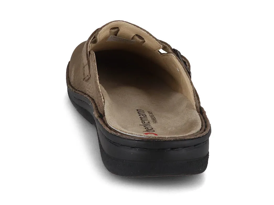 Berkemann BERKOFLEX Men Clogs 'Max', beige