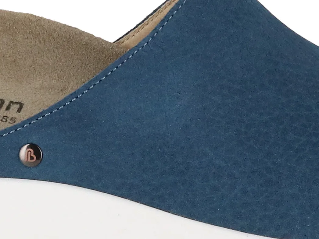 Berkemann BERKOFLEX Women Clogs 'Ella', blue