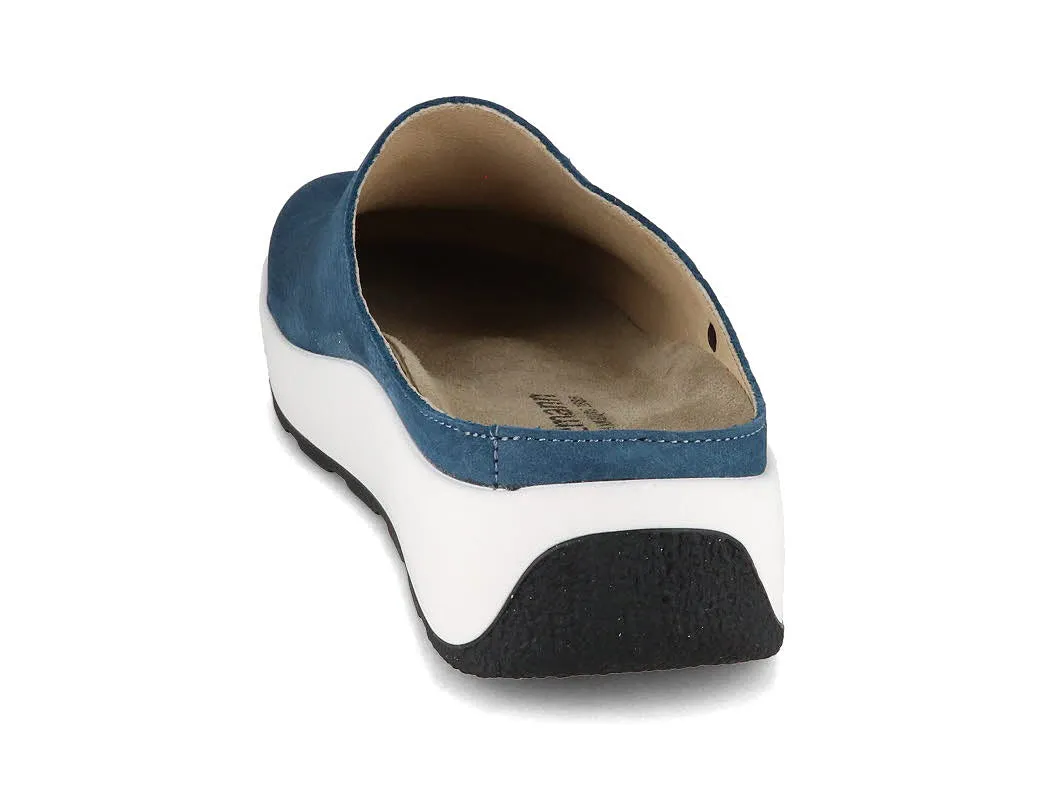 Berkemann BERKOFLEX Women Clogs 'Ella', blue