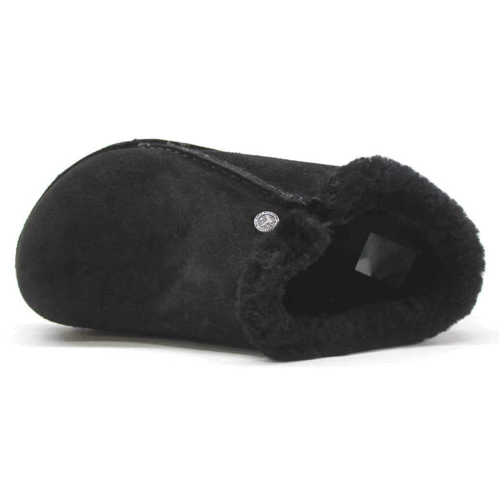 Birkenstock Zermatt Premium Shearling Suede Leather Unisex Clogs Sandals
