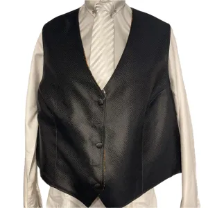 Black and Orange Reversable vest
