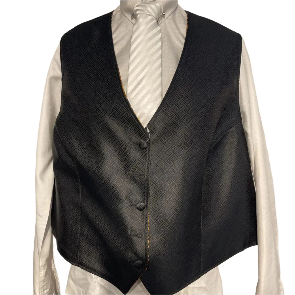 Black and Orange Reversable vest