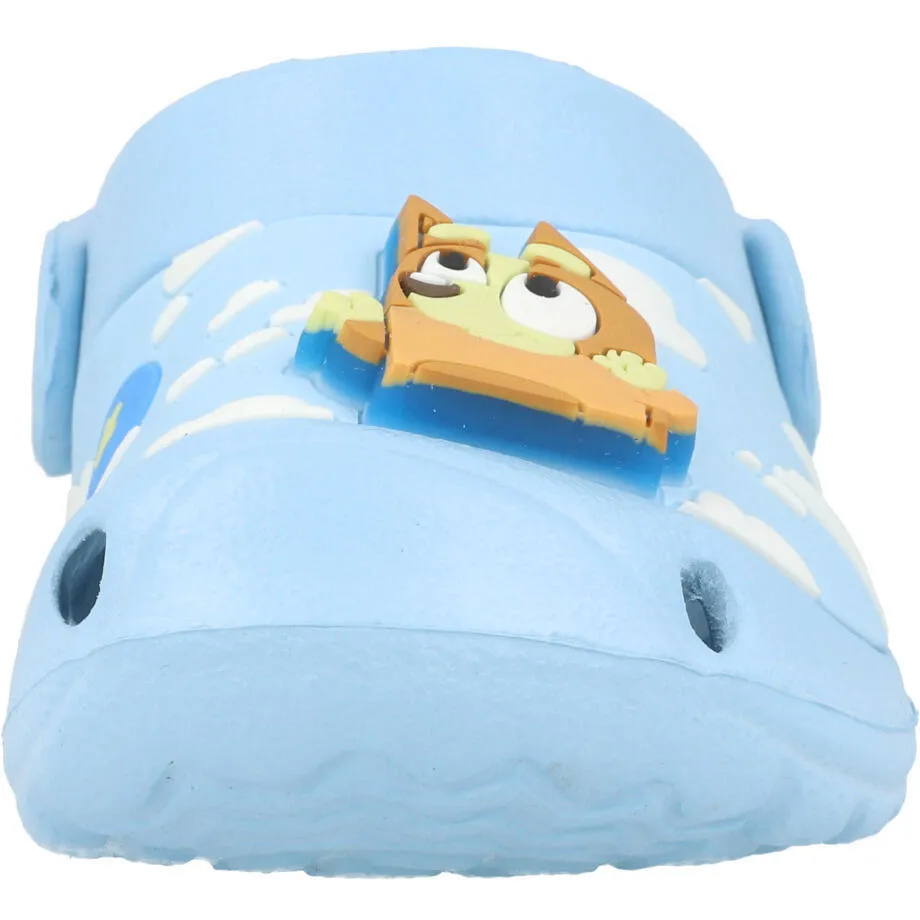 Bluey Kids' EVA Clogs Blue with 3D Characters