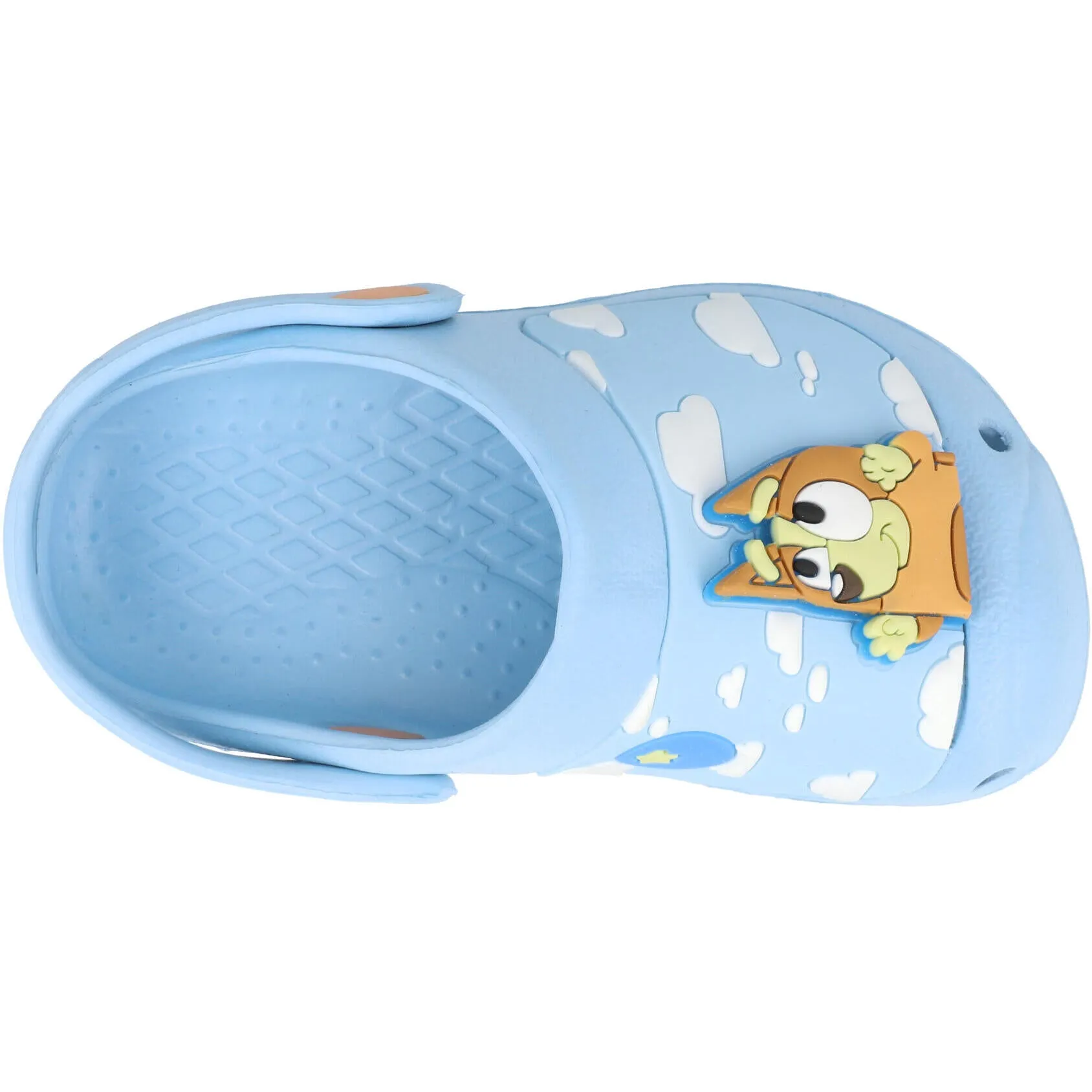 Bluey Kids' EVA Clogs Blue with 3D Characters