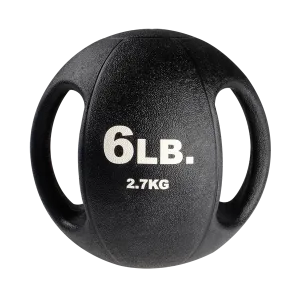 Bodysolid Dual Grip Medicine Ball - 6lb