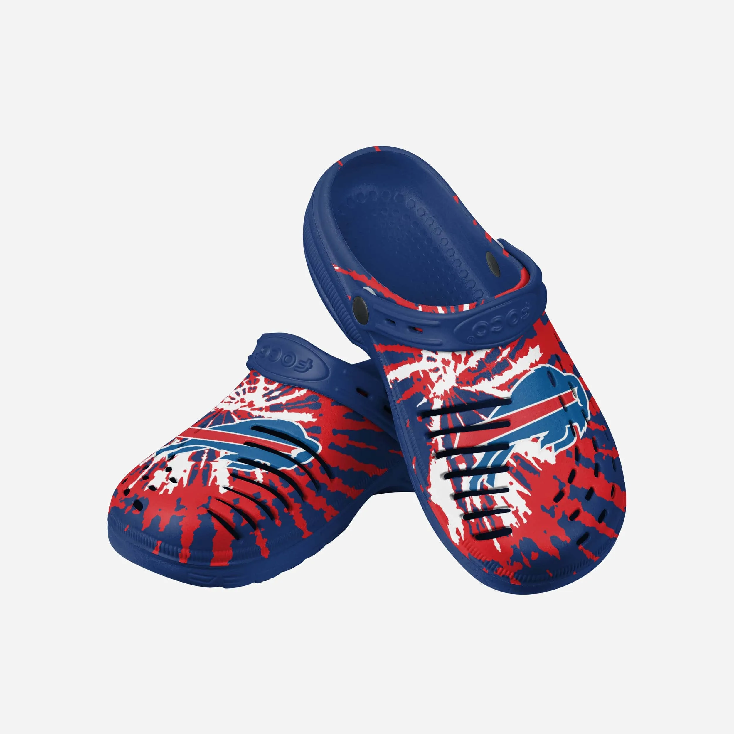 Buffalo Bills Tie-Dye Clog With Strap