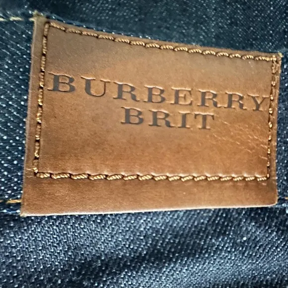 Burberry Brit Women’s  Relaxed Skinny Dark Wash Jeans - Size 27