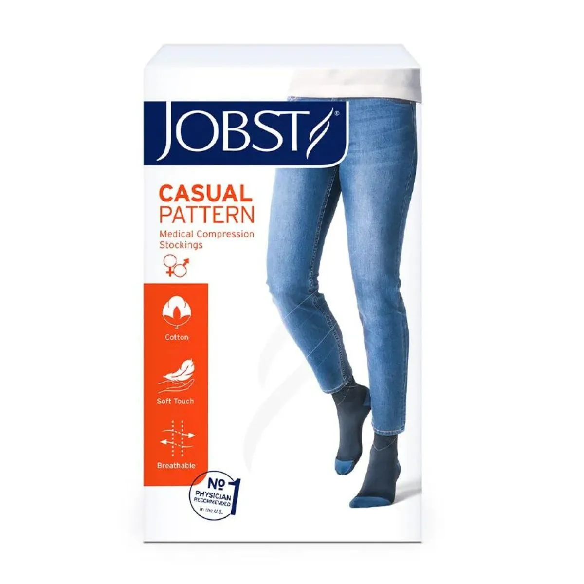 Calcetín Casual Pattern 15-20 mmhg Gris