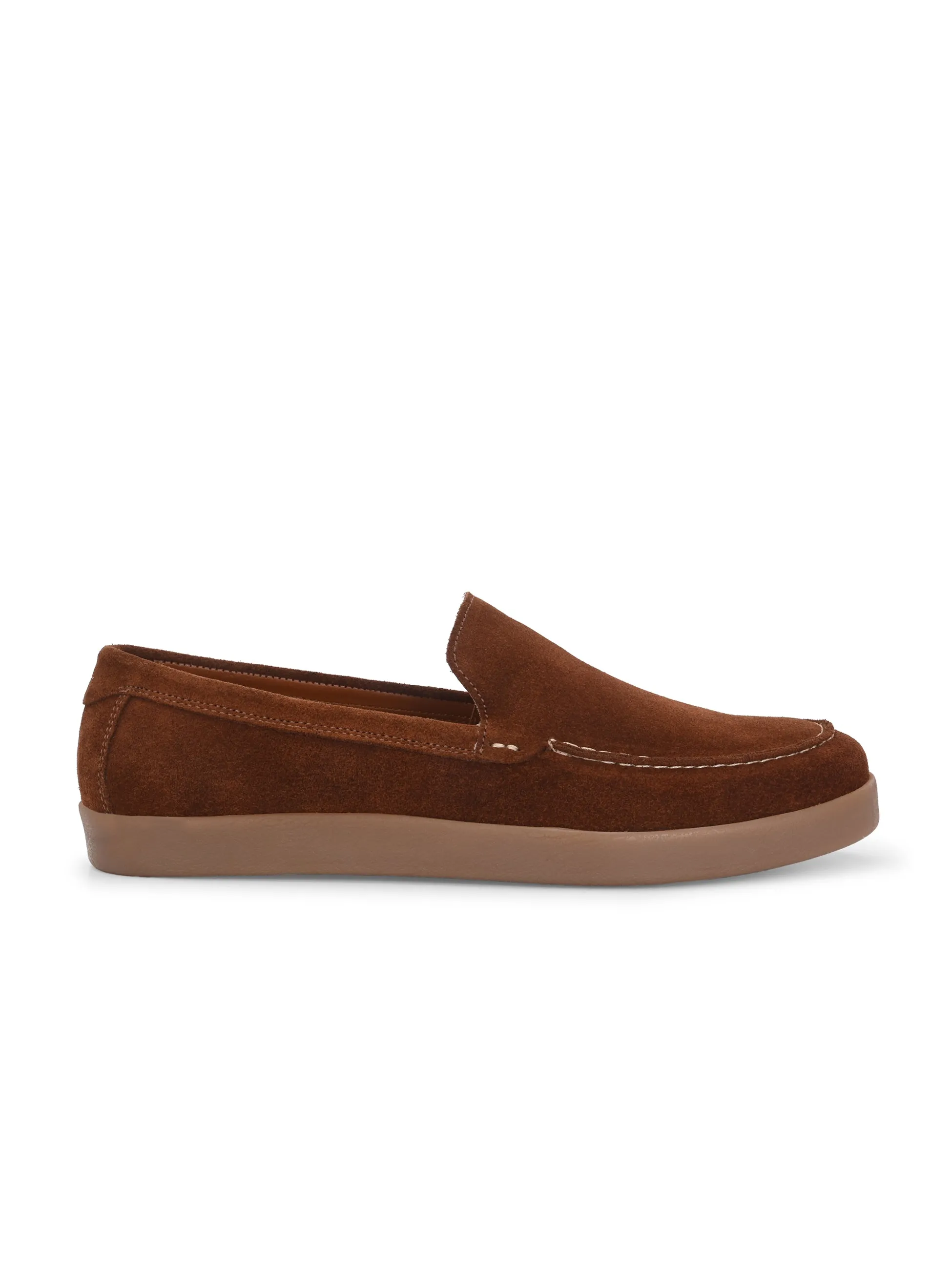 CARLO ROMANO BEIGE COLOR SUEDE LEATHER STYLISH SHOES FOR MEN