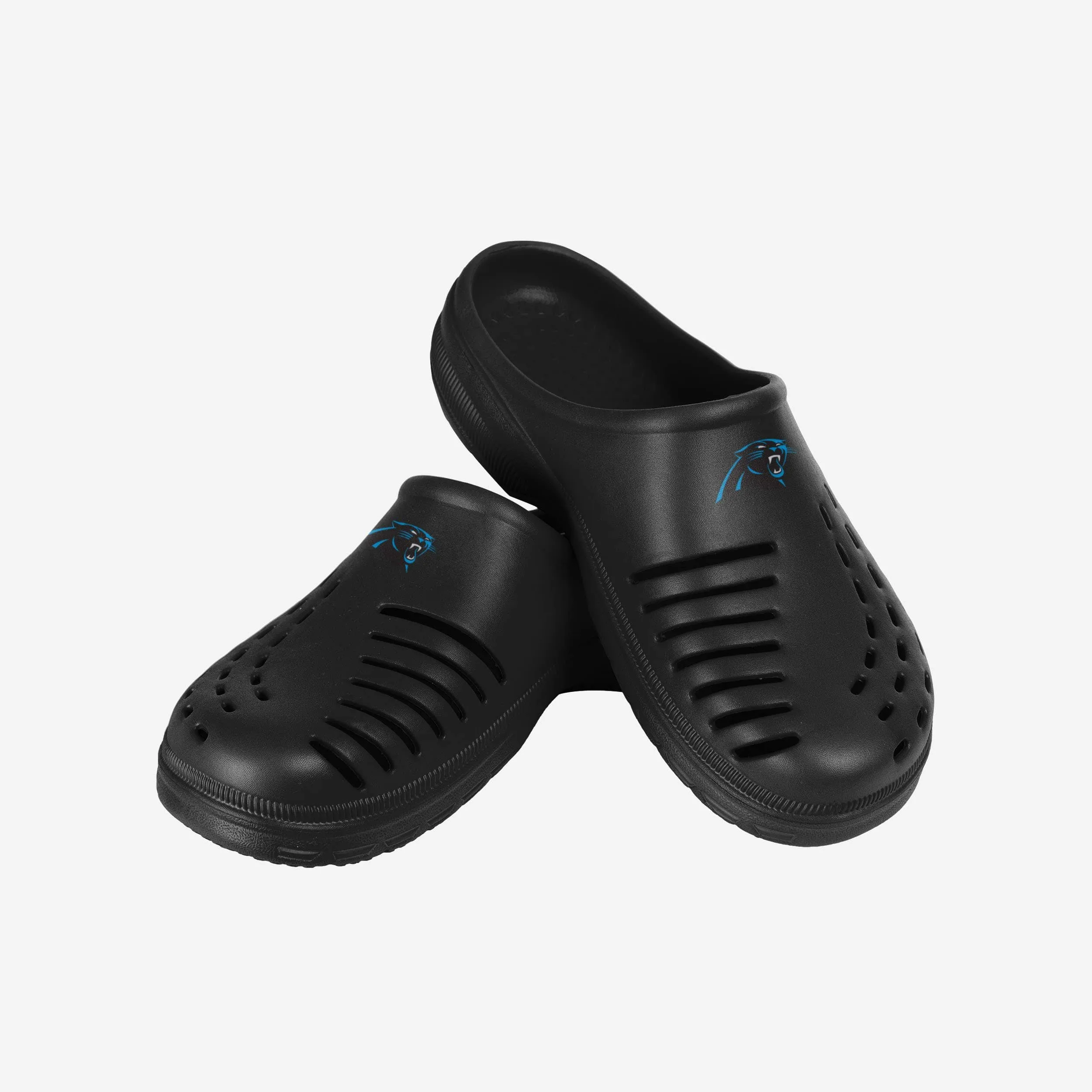 Carolina Panthers Womens Solid Clog