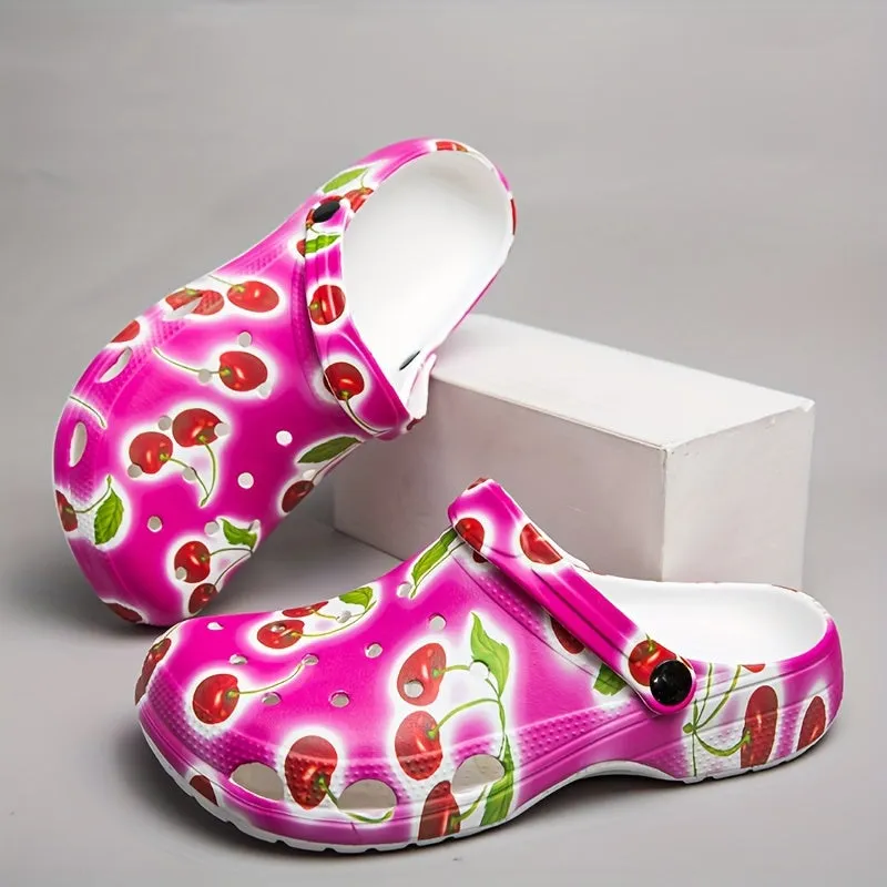 Casual Breathable Clogs For Girls, FS