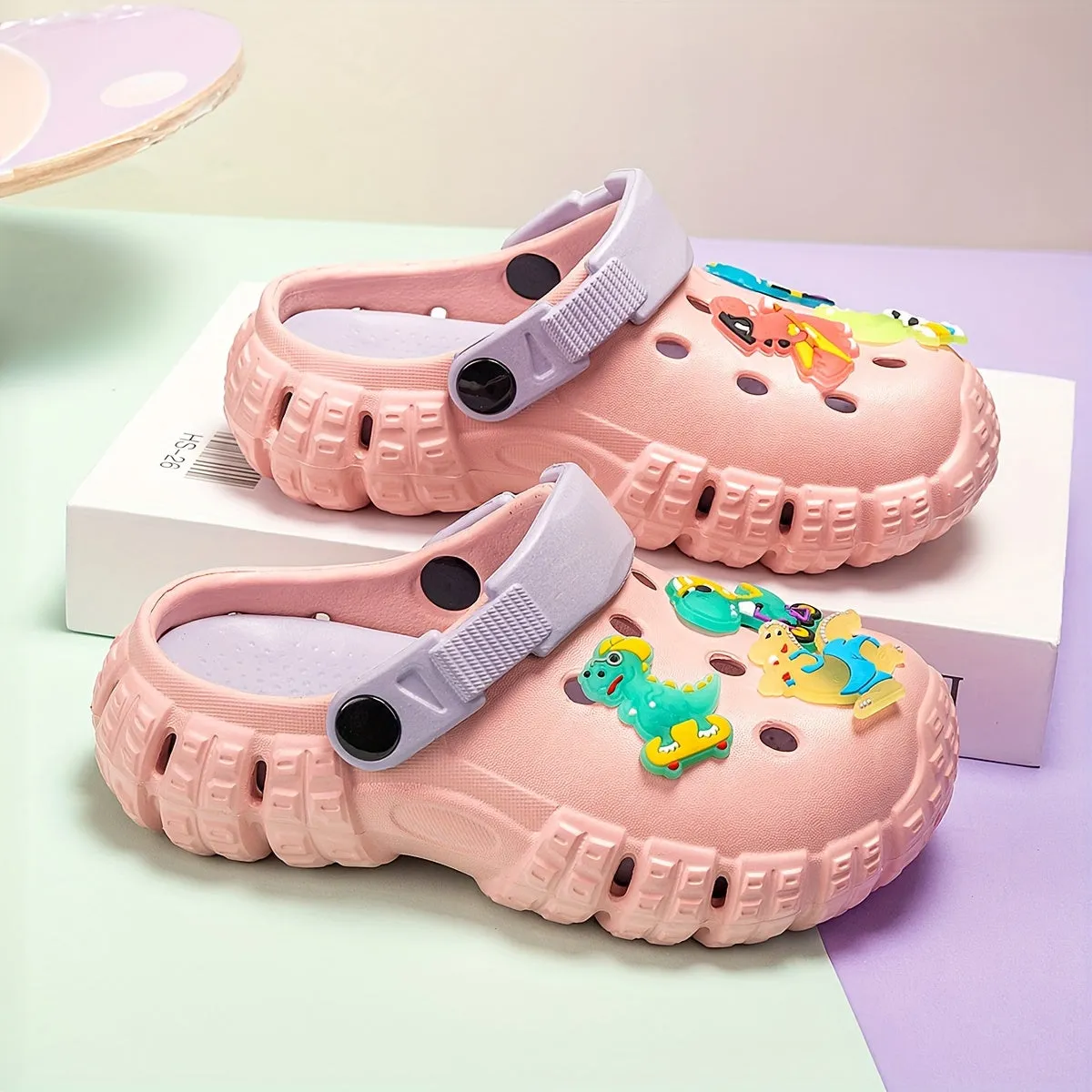 Casual Non-slip Clogs For Indoor Outdoor, FS