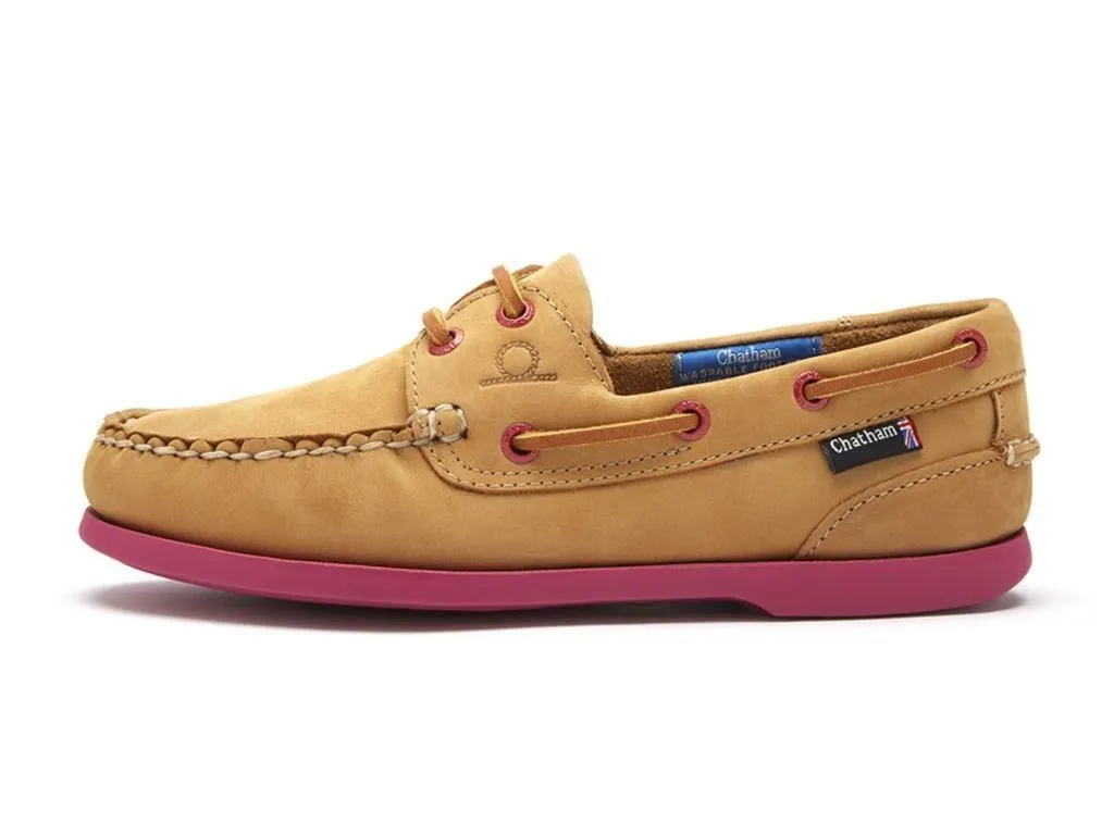 Chatham Women's Pippa II G2 Leather Boat Shoes in 2 Colour Options 3 to 9