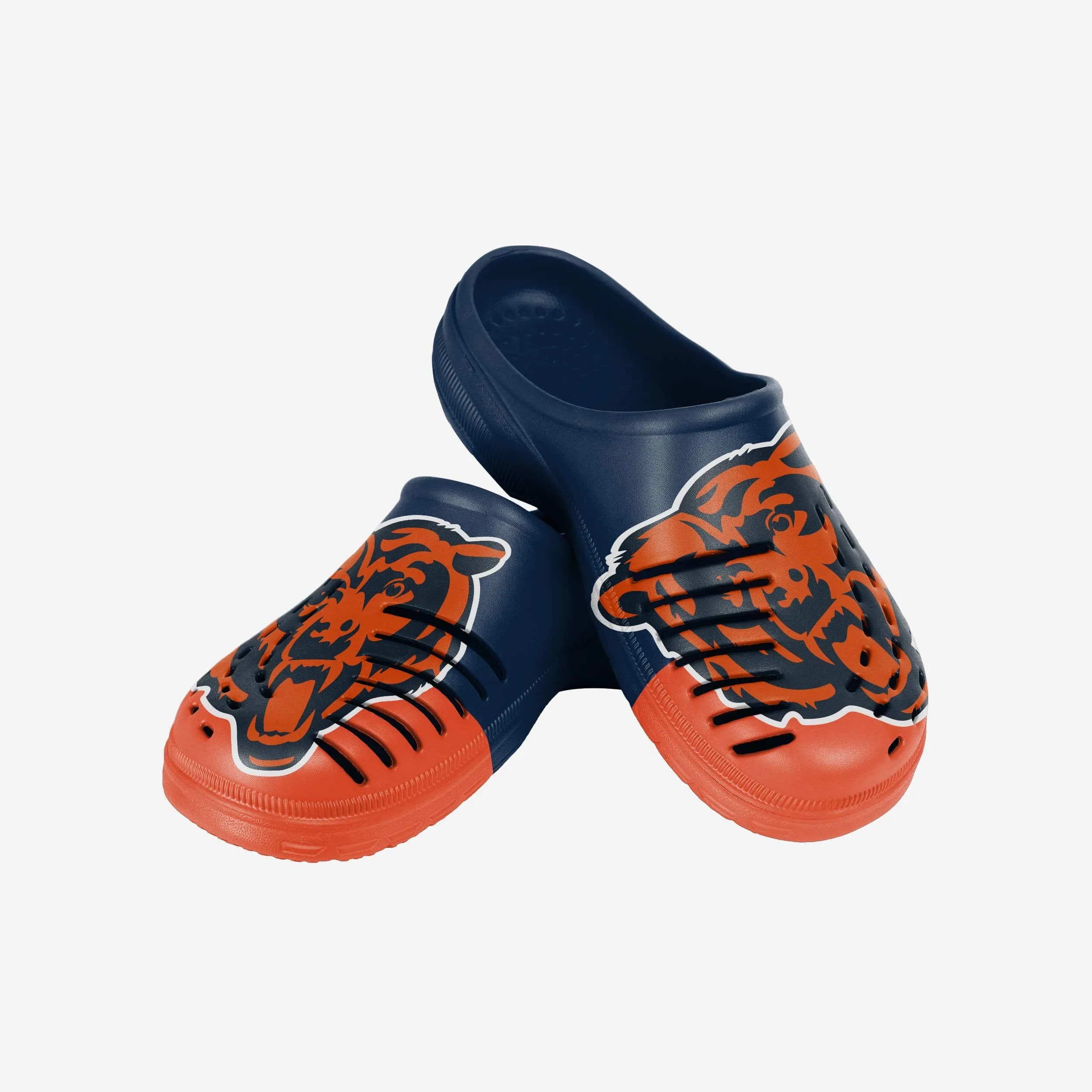 Chicago Bears Colorblock Big Logo Clog