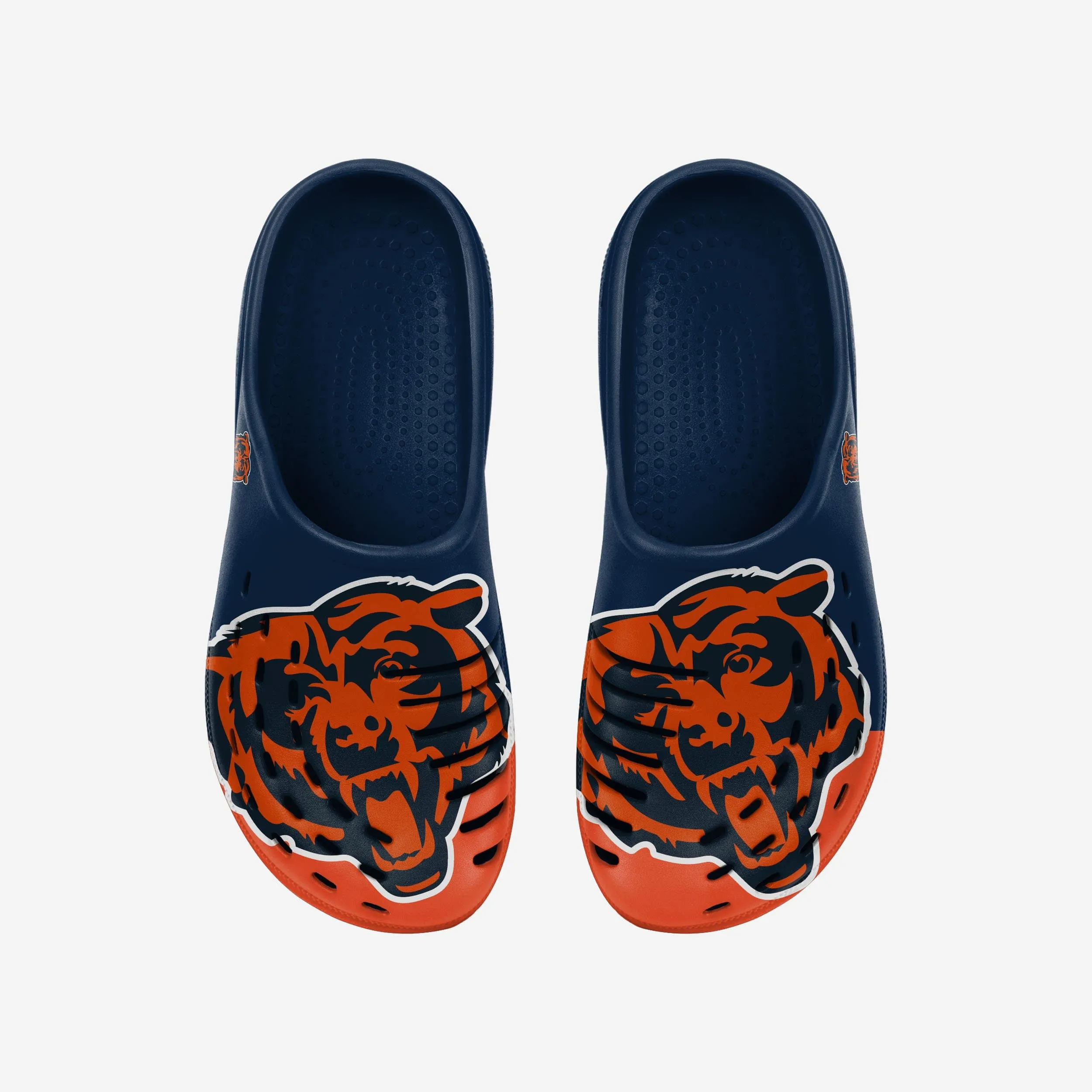 Chicago Bears Colorblock Big Logo Clog