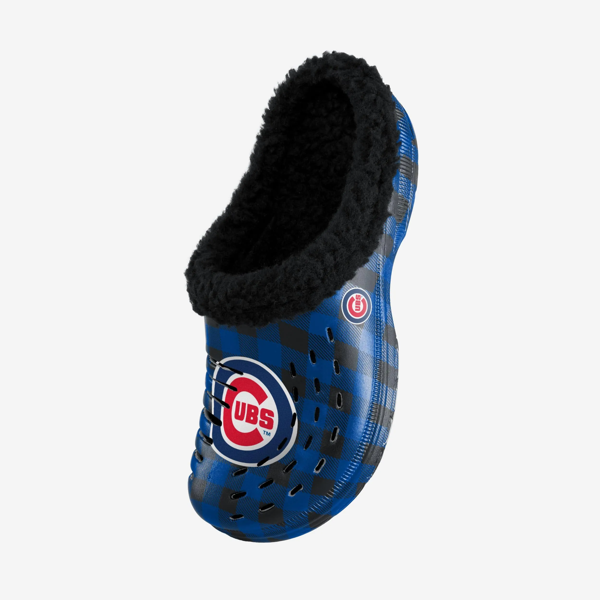 Chicago Cubs Sherpa Lined Buffalo Check Clog