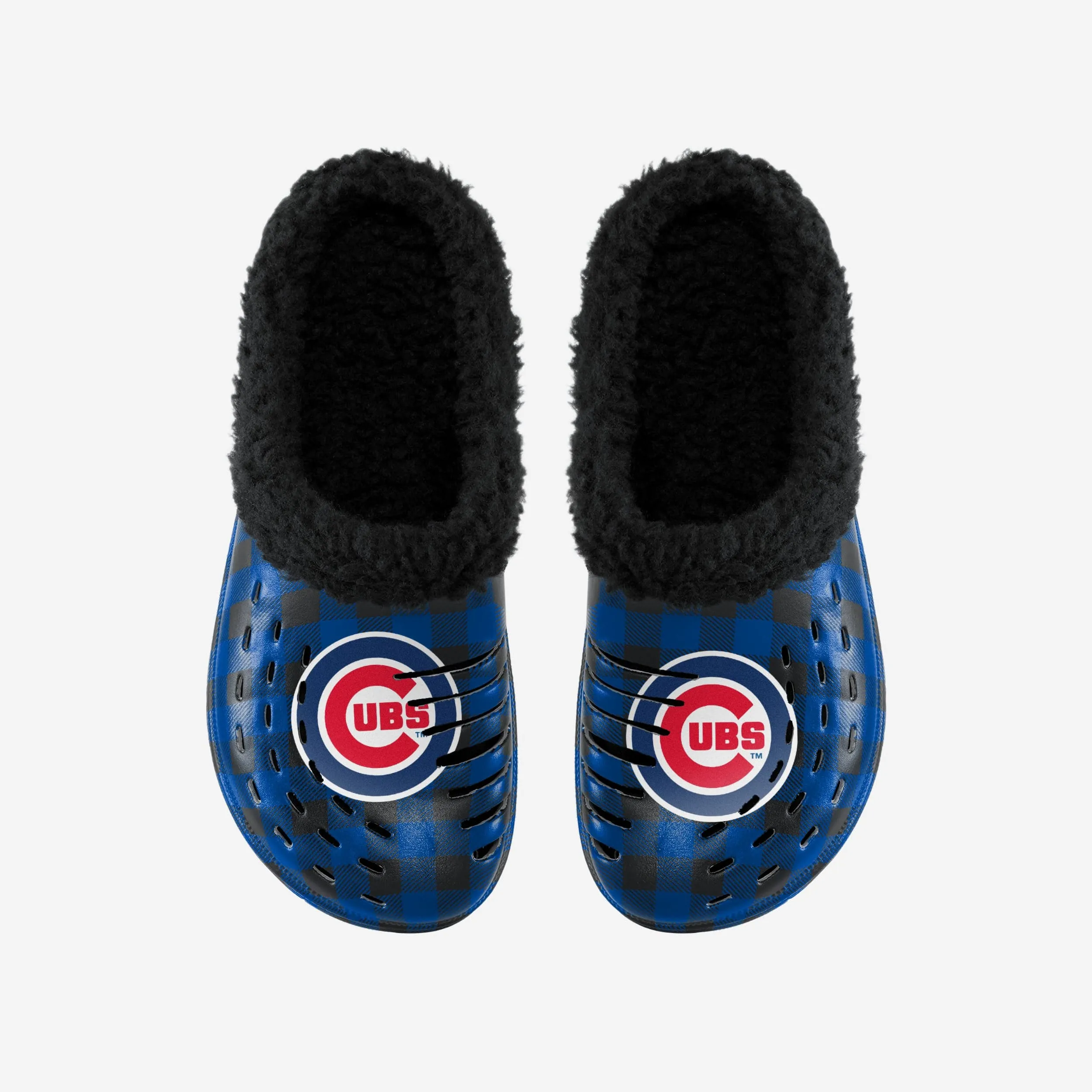 Chicago Cubs Sherpa Lined Buffalo Check Clog