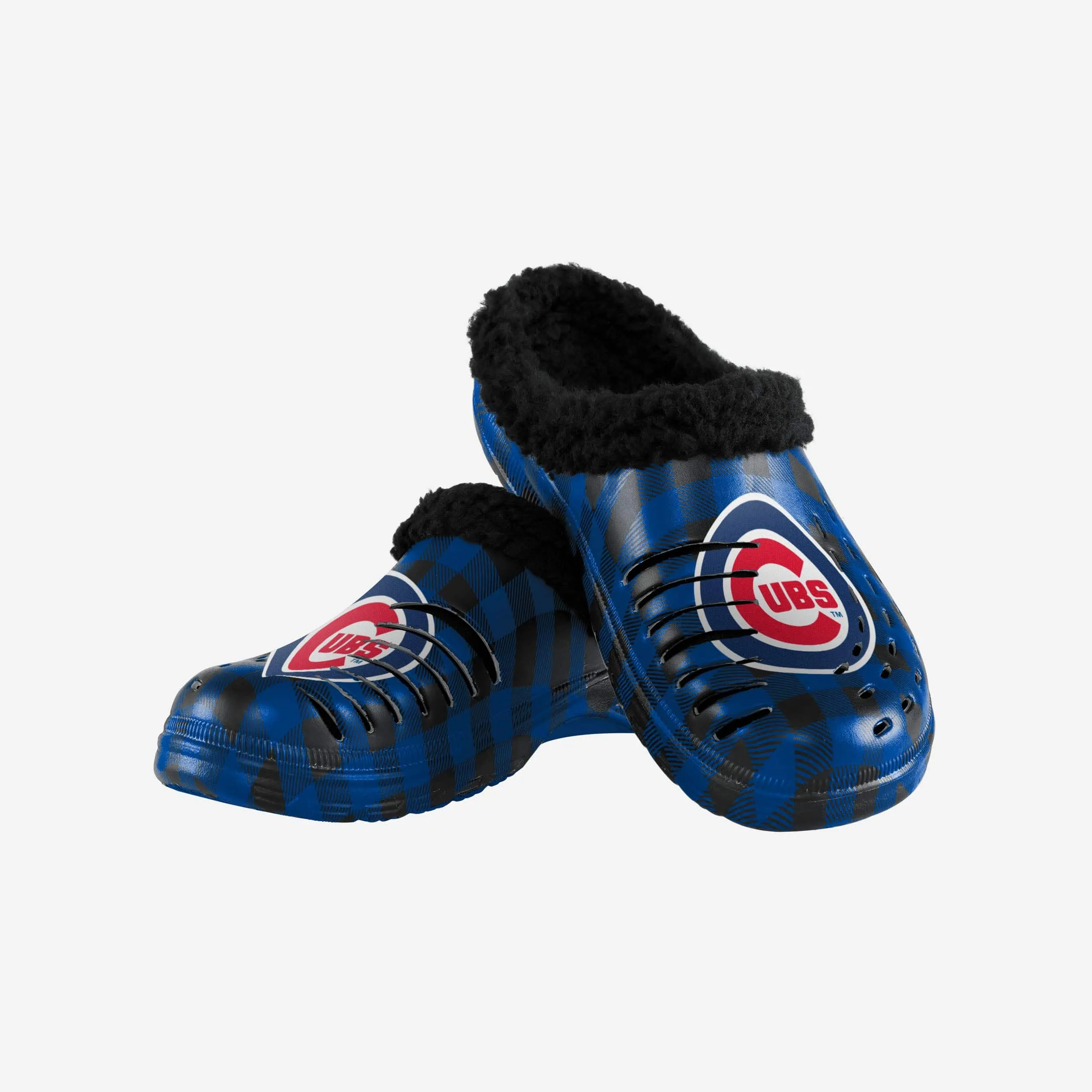Chicago Cubs Sherpa Lined Buffalo Check Clog