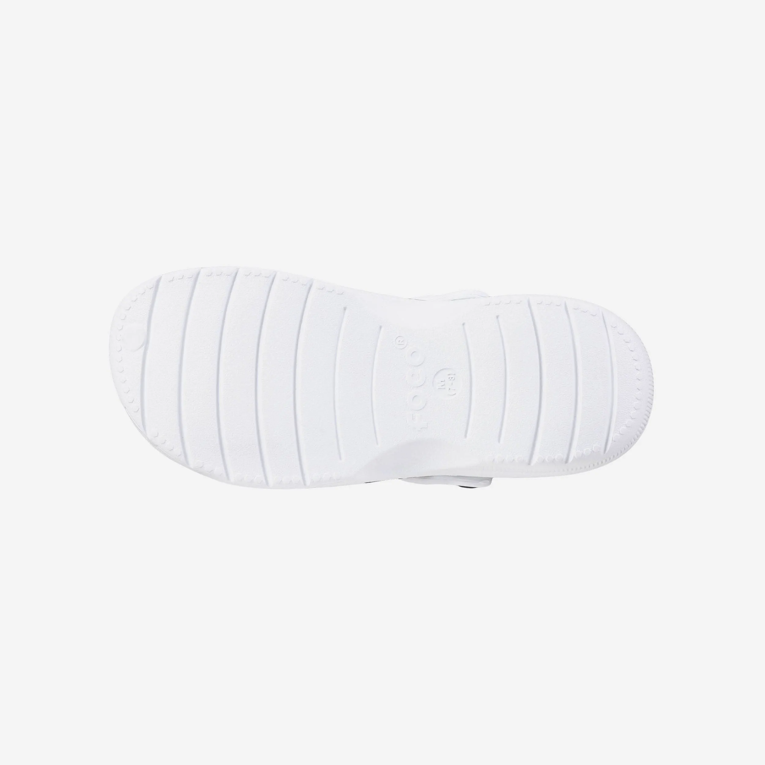 Cincinnati Bengals Womens White Stripe Clog With Strap