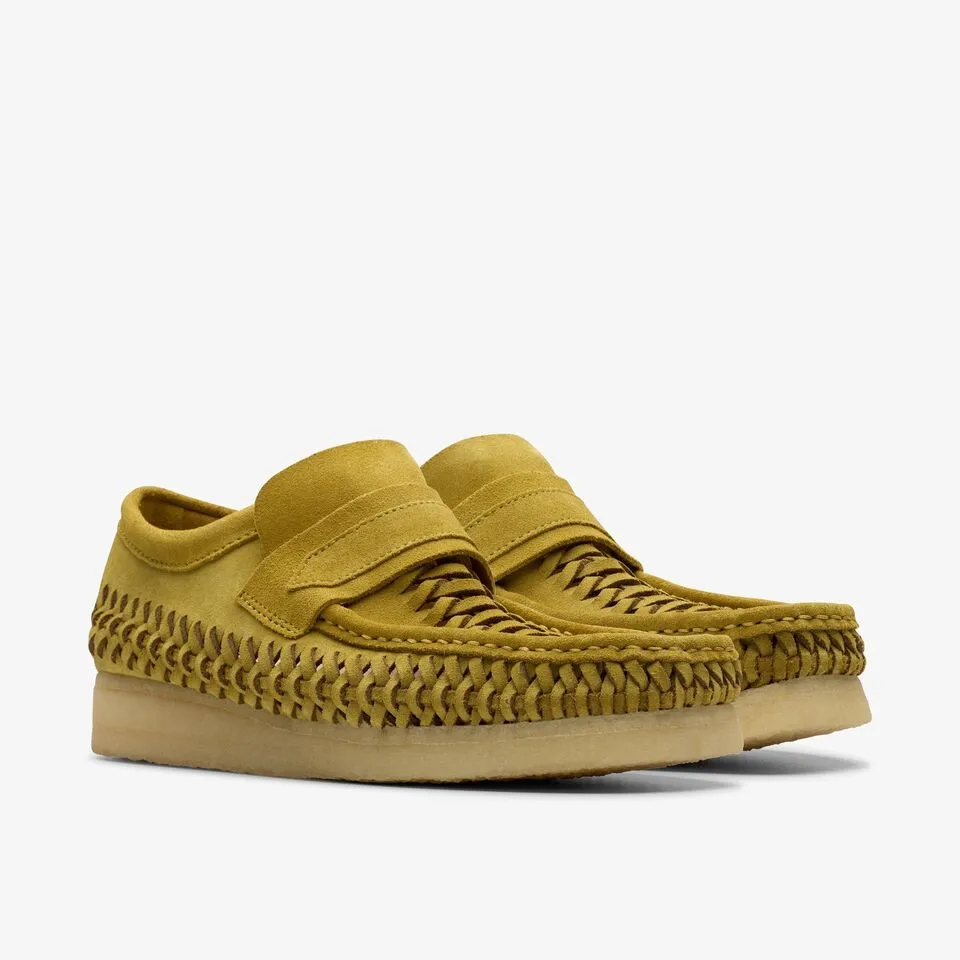 Clarks Men's WBLoafer Weave Olive Suede 26175778