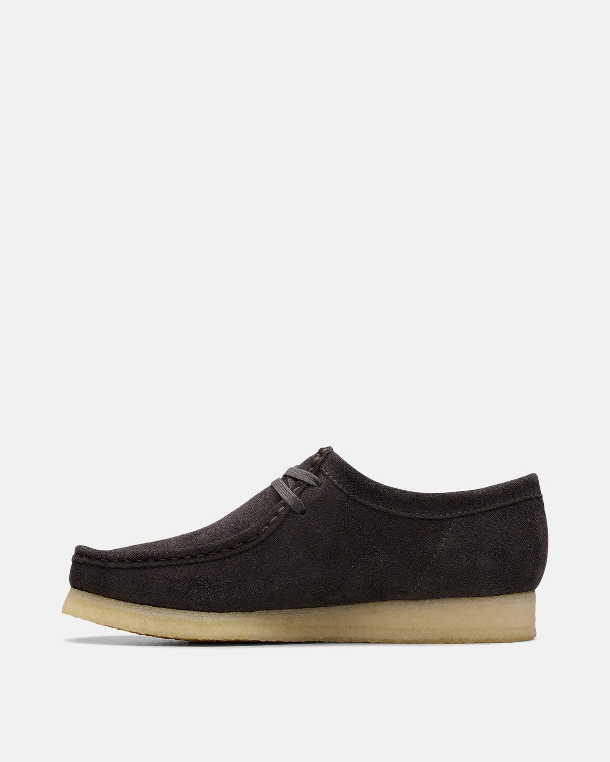 CLARKS ORIGINALS MENS WALLABEE SHOES BROWN SLATE SUEDE