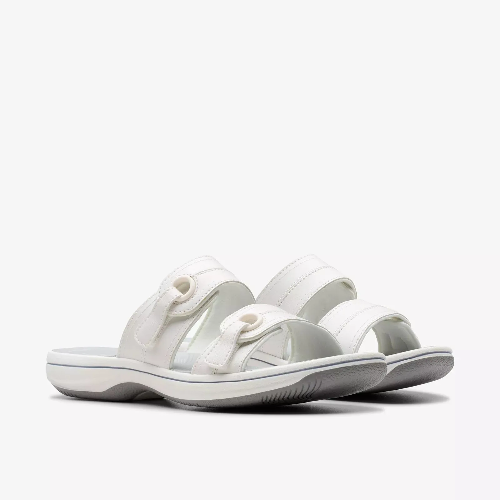Clarks Women's Breeze Maye H White 26182720