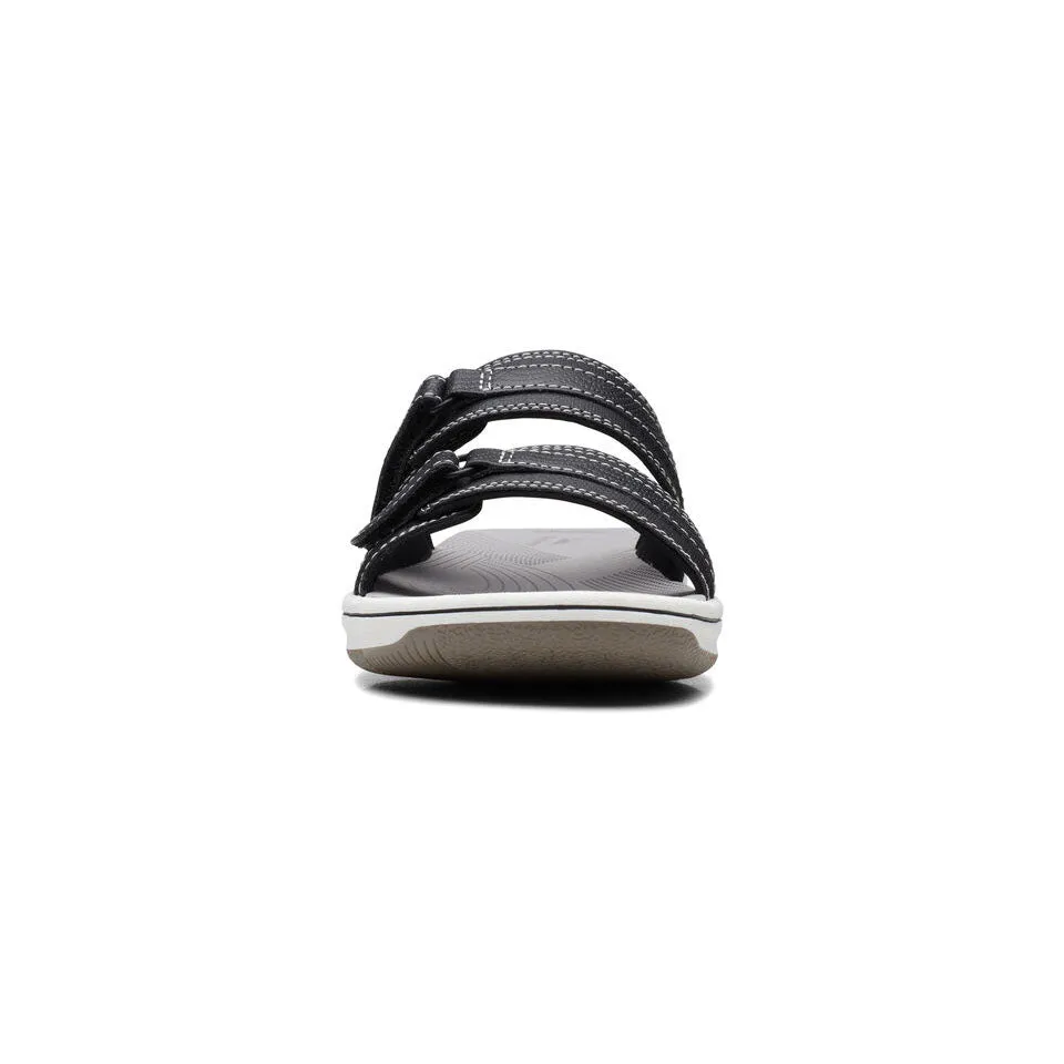 Clarks Women's Breeze Piper Light Taupe | Black | Warm Beige