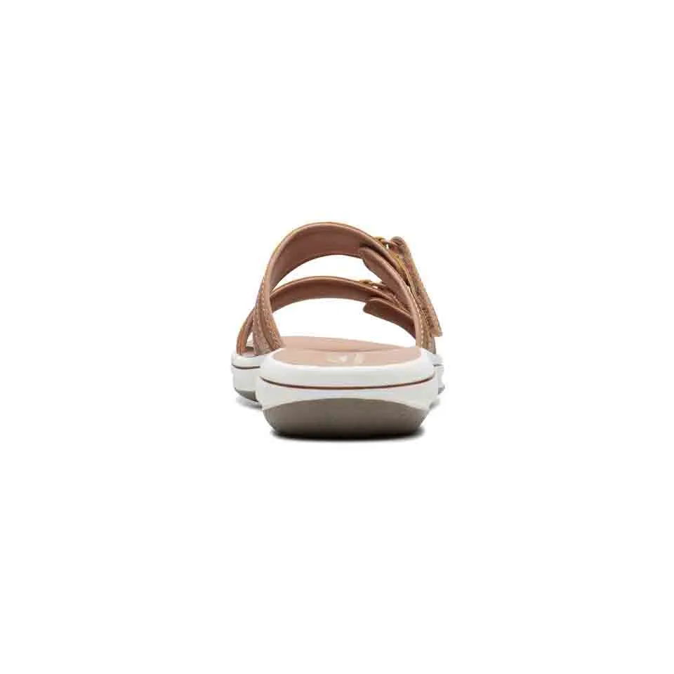 Clarks Women's Breeze Piper Light Taupe | Black | Warm Beige