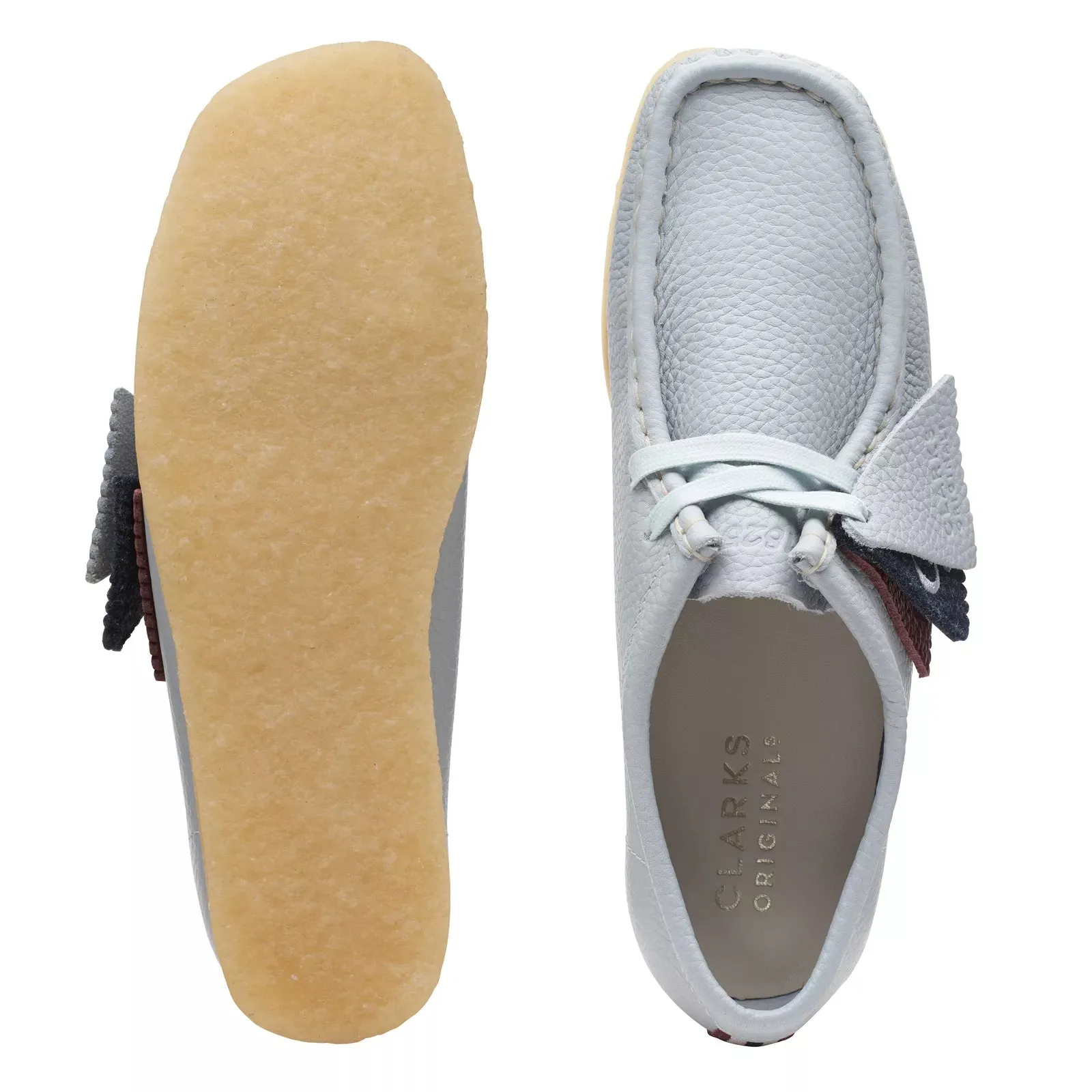Clarks Women's Wallabee Light Blue 26166157