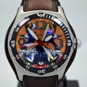 CORUM BUBBLE DIVE BOMBER TIGER AUTOMATIC LIMITED EDITION 82.180.20 2004 WATCH