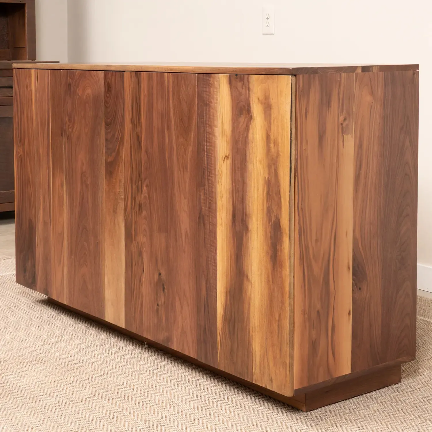 Crawford Modern Walnut Credenza