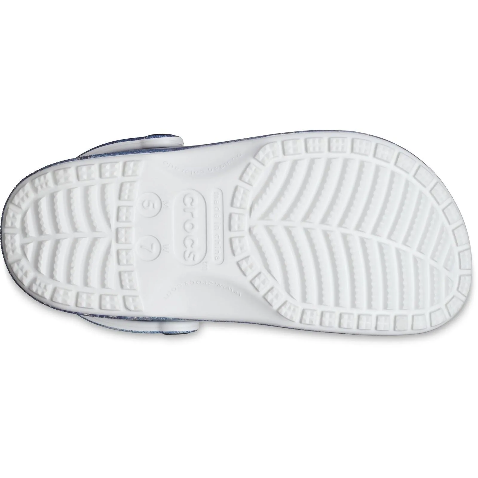 Crocs Classic Denim Thermoplastic Moonlight Clogs