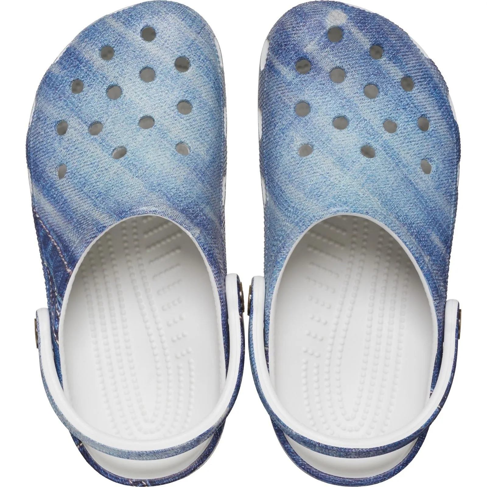 Crocs Classic Denim Thermoplastic Moonlight Clogs