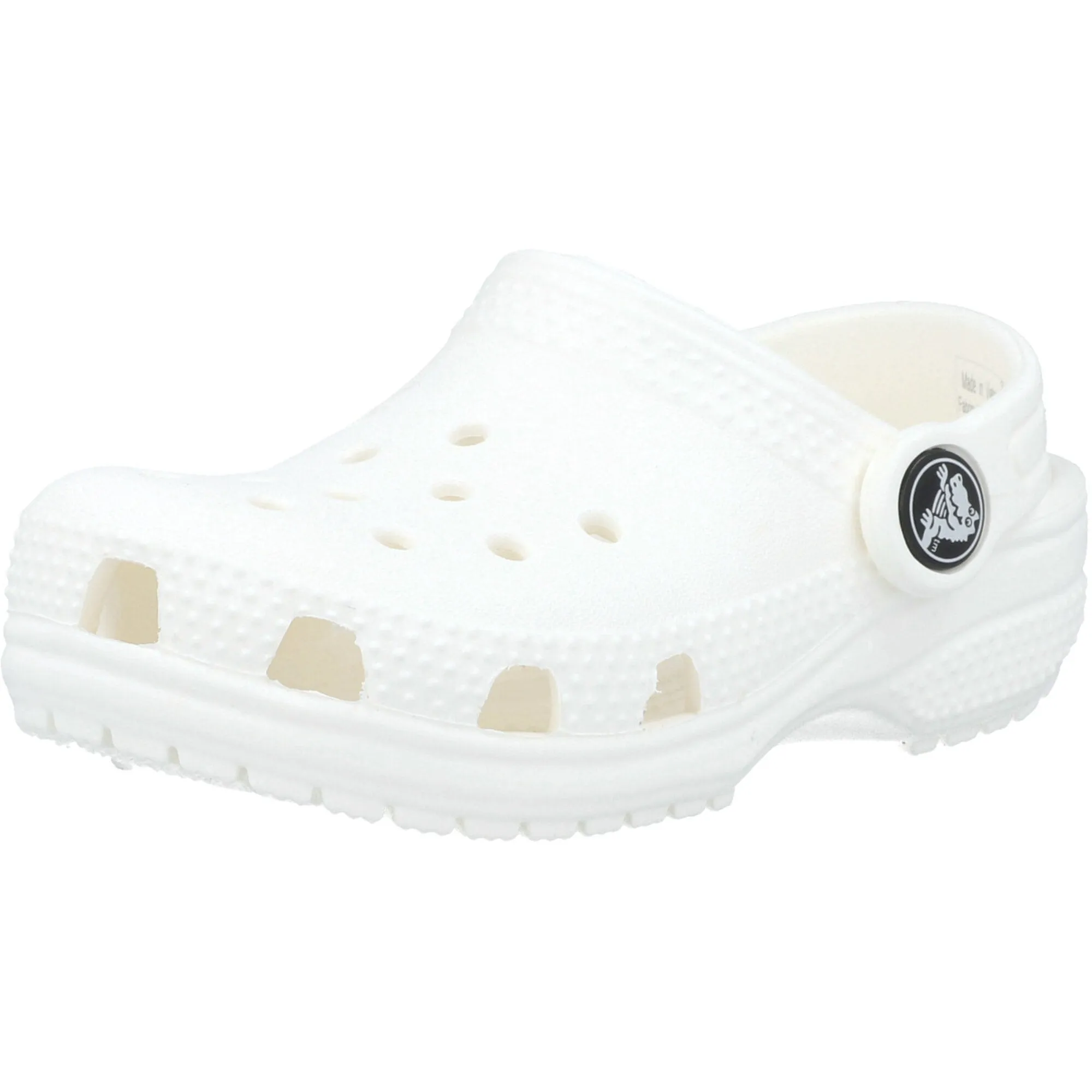 Crocs Kids Classic Clog White Shoes